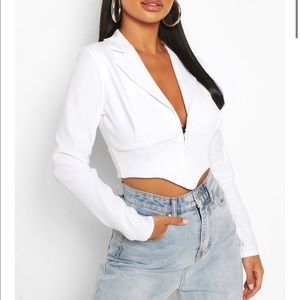 Boohoo Corset top